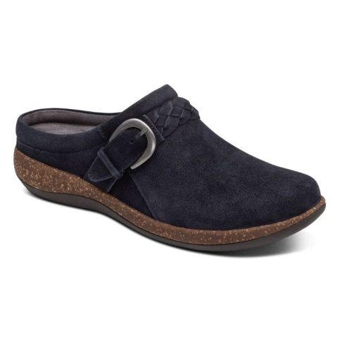 Aetrex Libby Clog: Women's Casual Navy