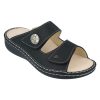 Finn Moorea : Womens Sandal Black Sirio Right Side Front View