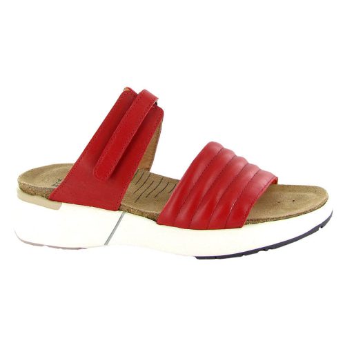 Naot Vesta - Athena: Women's Sandal Red Right Side Front View